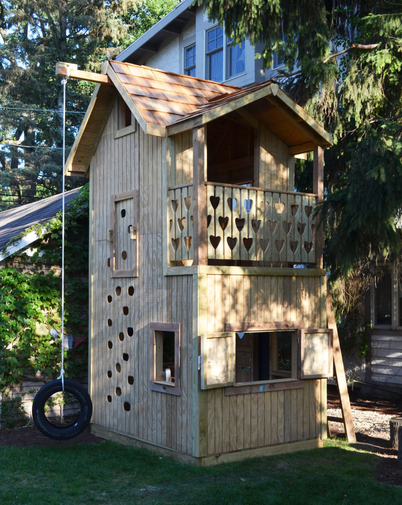 Custom made playhouse Abodeacious